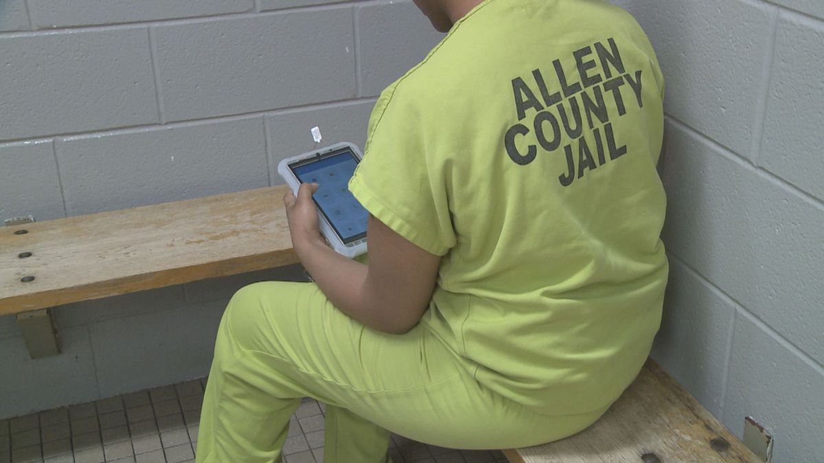 Inmates at Allen County Jail get personal tablets WISHTV