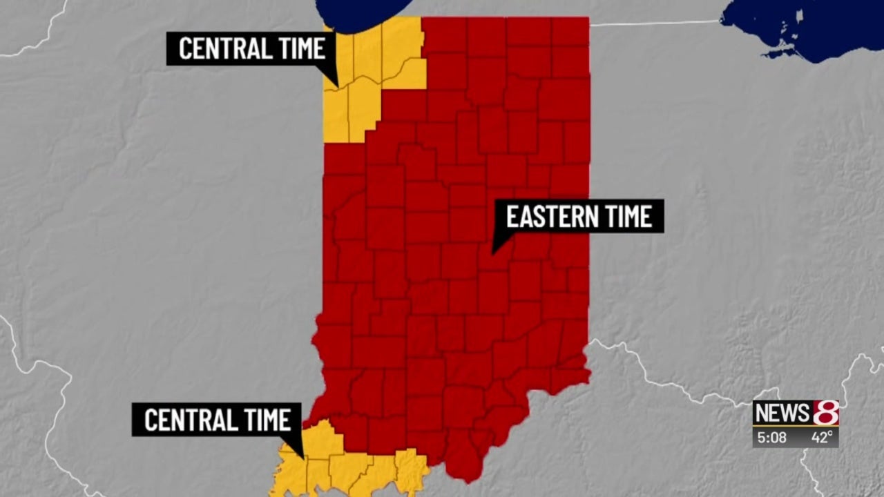 All Of Indiana In Central Time Zone State Lawmaker Hopes So