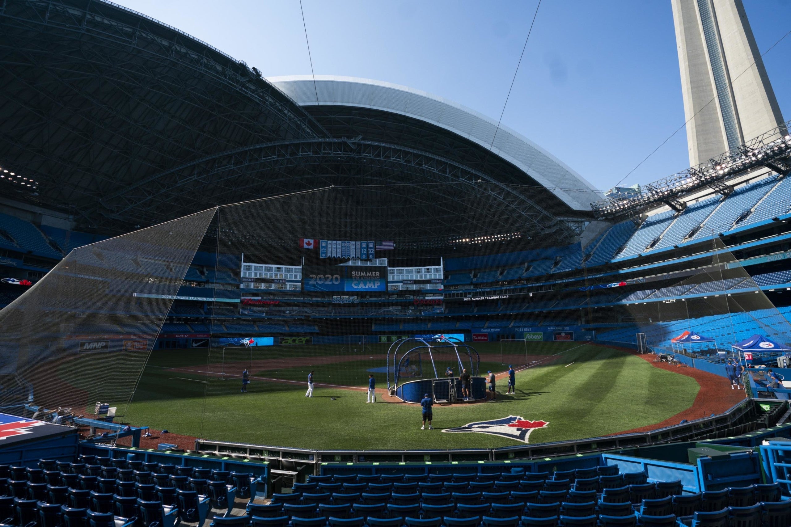 Toronto Blue Jays barred from playing games in home stadium