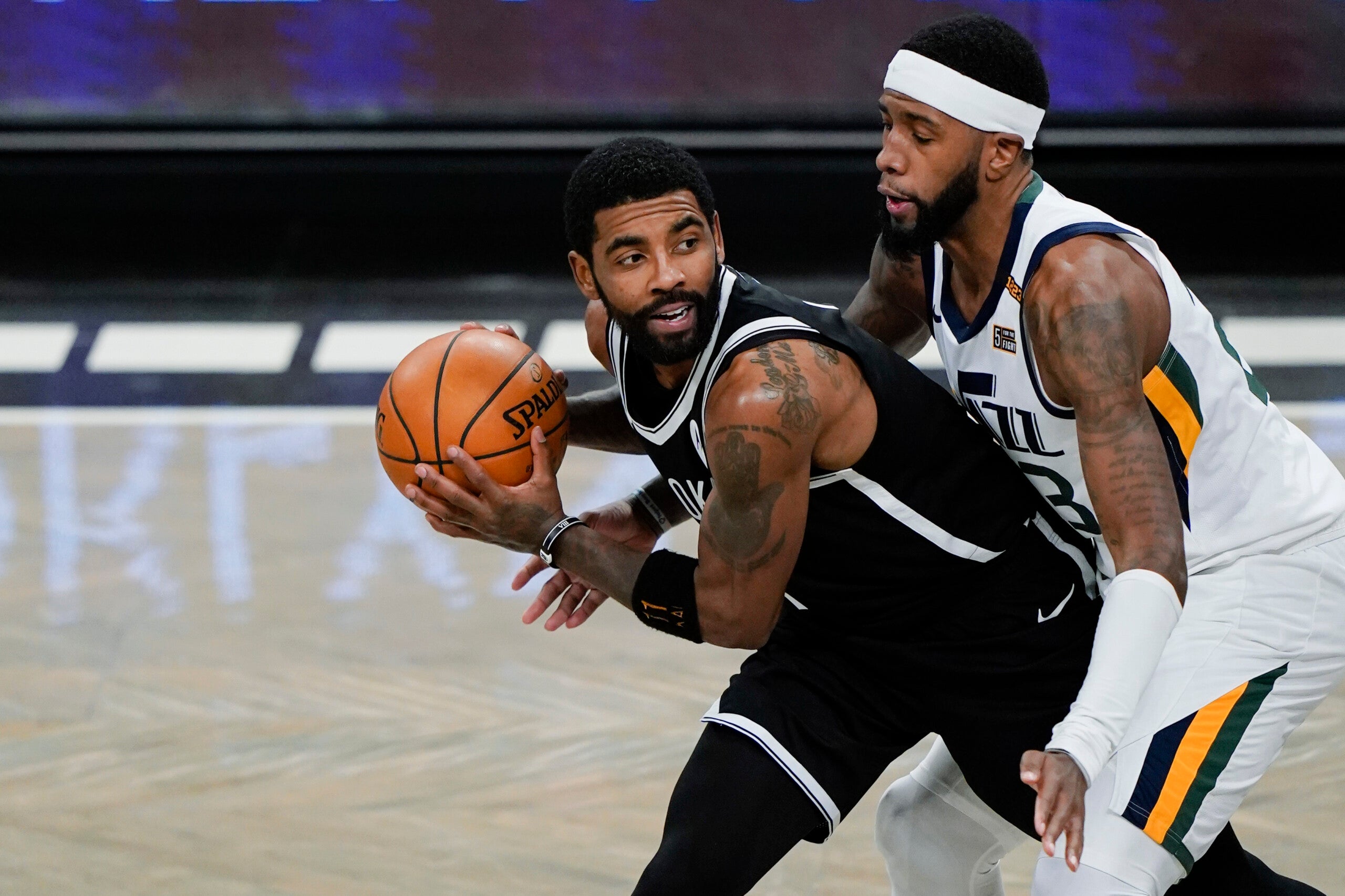 Nets' Kyrie Irving won't play with team until he is 'eligible to