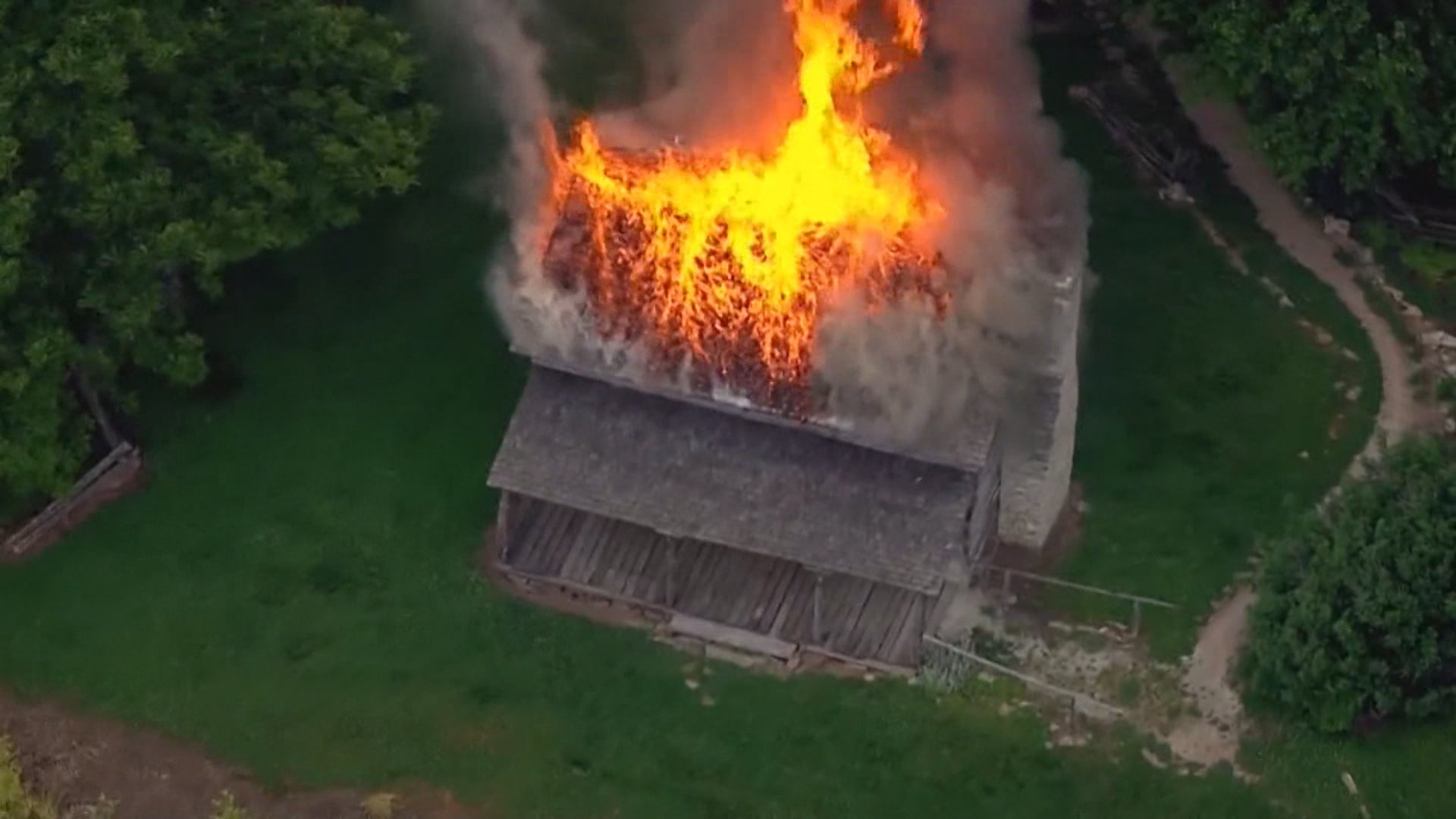 Indiana man sentenced for burning down re-creation of George Rogers Clark cabin - WISH TV Indianapolis, IN