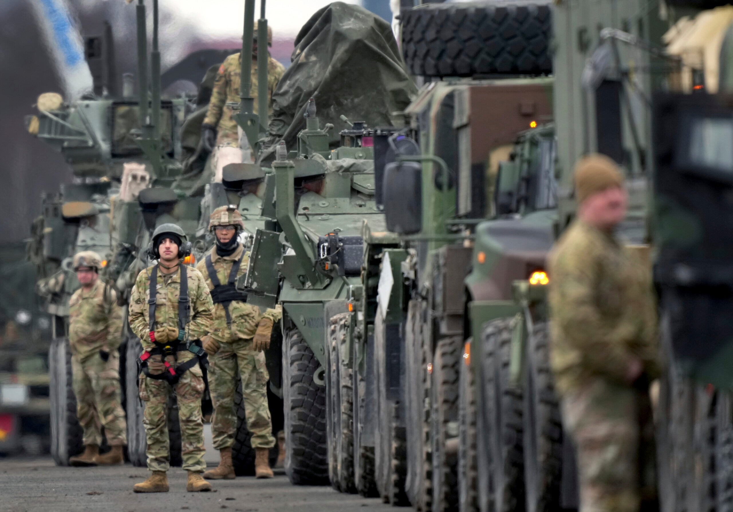 US Stryker’s Vehicles Deploy to Romania Amid Growing Tensions with Russia • Feb 08 2022