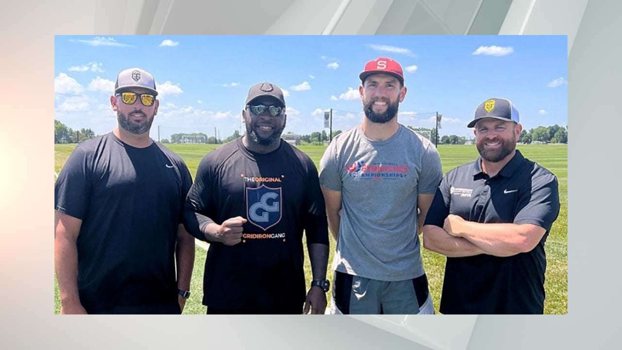 Andrew Luck sighting at Robert Mathis' youth football camp - WISH-TV, Indianapolis News, Indiana Weather