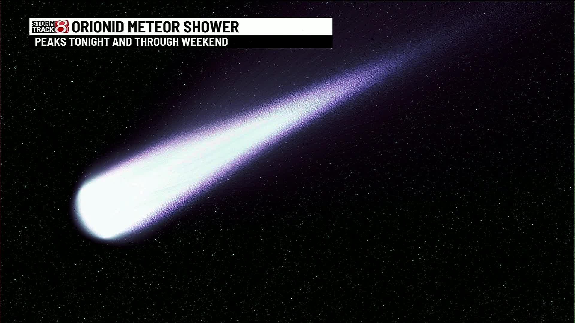Meteor shower tonight