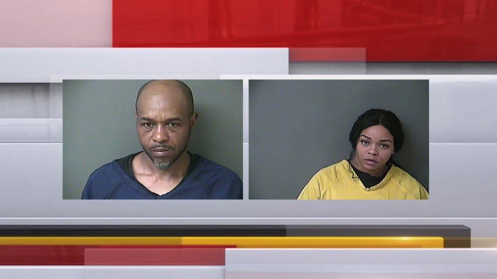 Kevin Maddox (left) and Amber Brigham were arrested in connection to the 2006 cold case murder of 20-year-old Kokomo man, Chad Rouse. (Provided Photos/Kokomo PD)