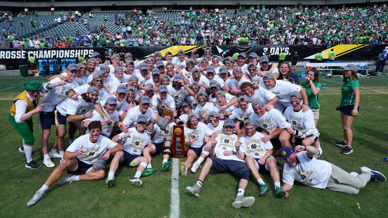 Notre Dame wins first men’s lacrosse national title in program history