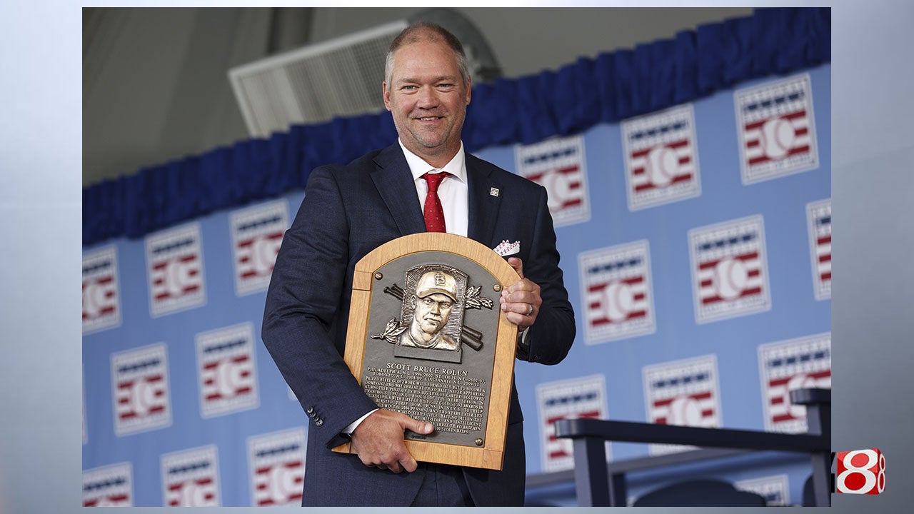 Indiana native Scott Rolen credits his parents at Hall of Fame induction -  Indianapolis News, Indiana Weather, Indiana Traffic, WISH-TV