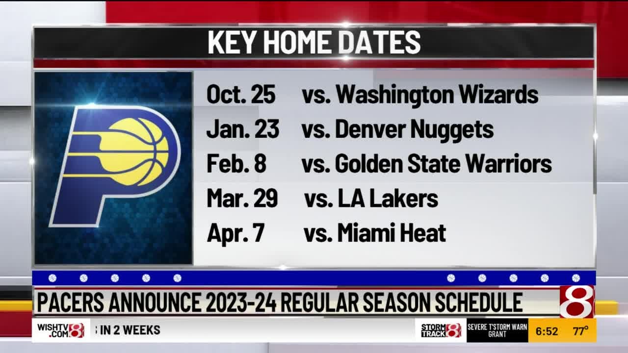 Wizards Announce 2023-24 Schedule