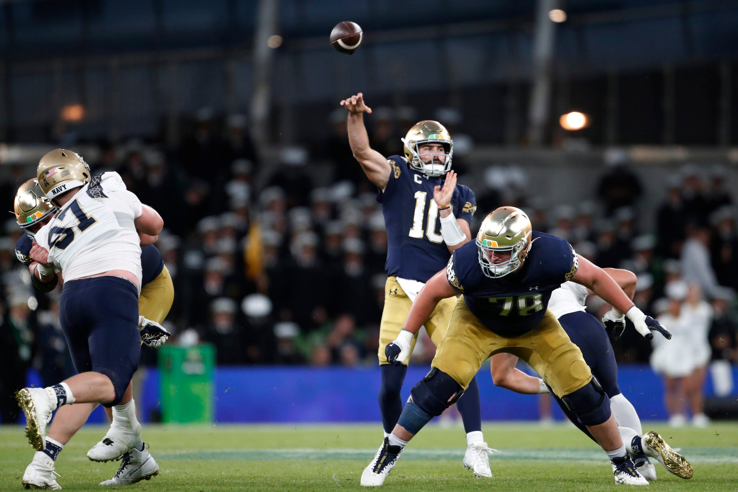 No. 14 Notre Dame faces more tough challenges after a grueling eight ...