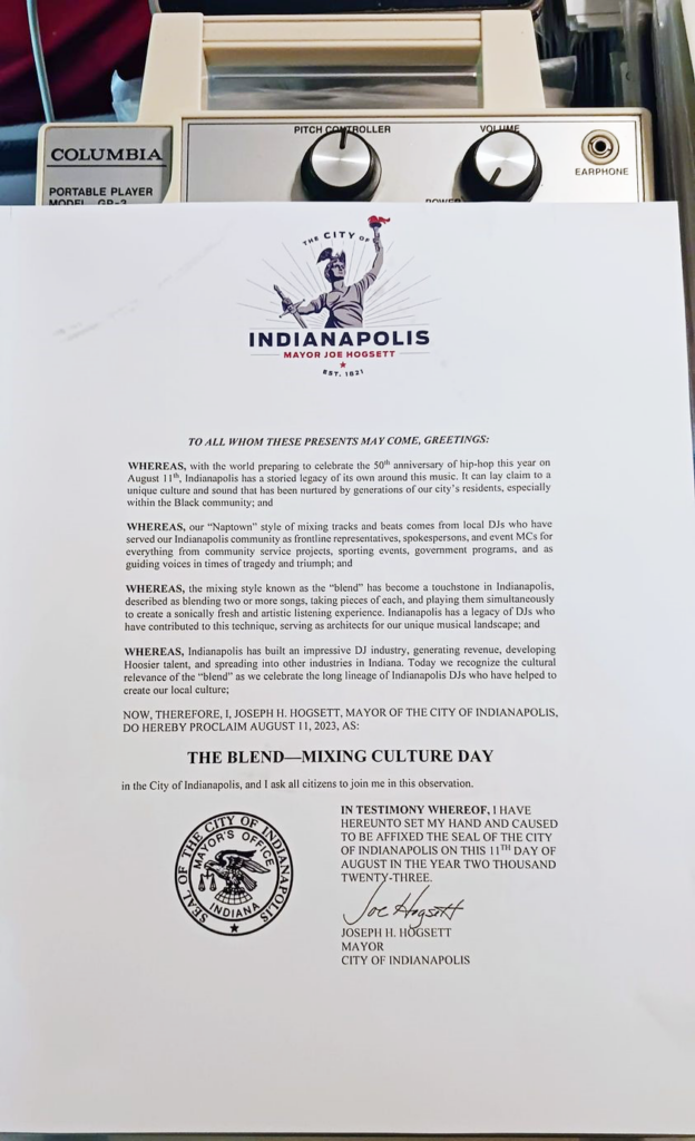 Indy Mayor Joe Hogsett proclaims Aug. 11 'The Blend—Mixing Culture Day'