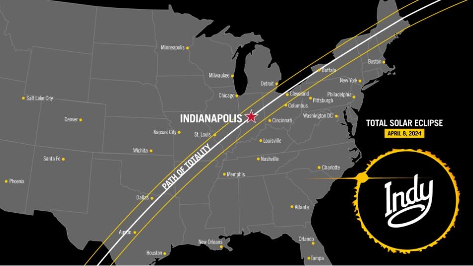 Solar Eclipse 2024 Path Time Indianapolis - Gayla Jillane