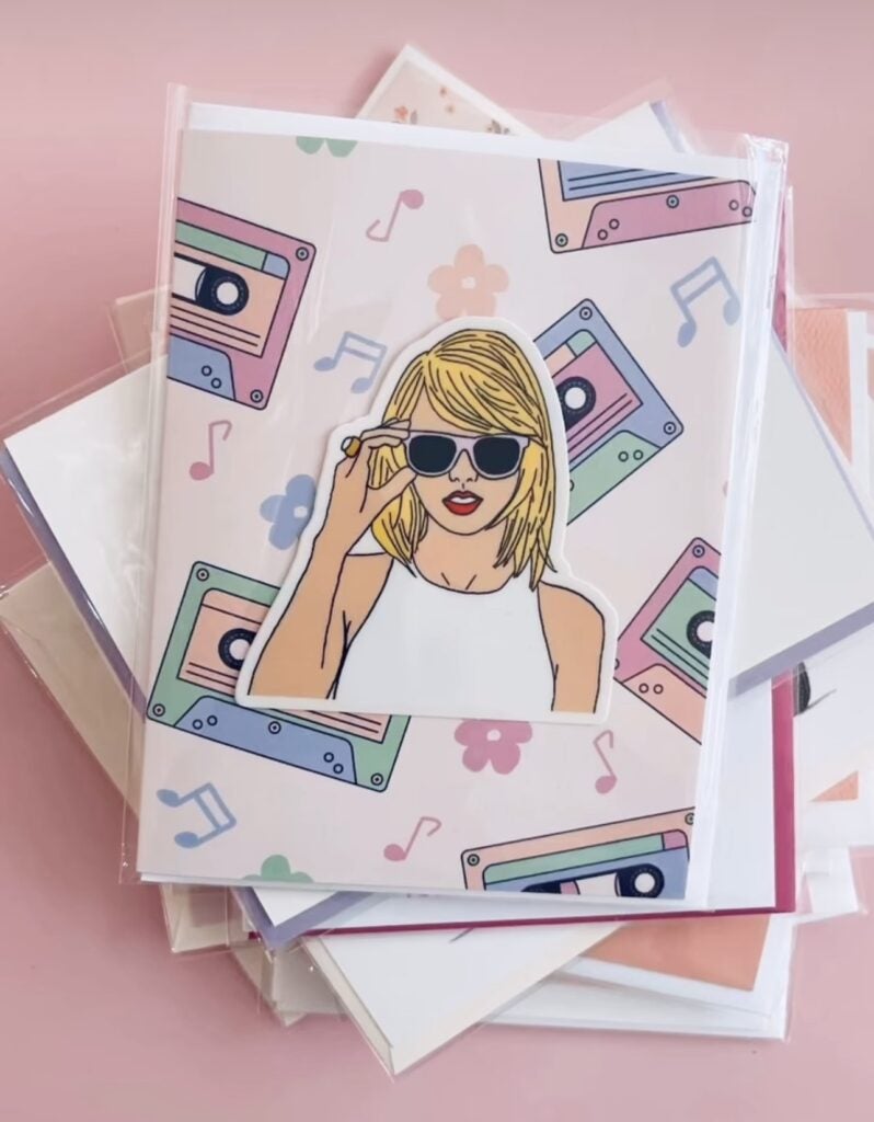 Taylor Swift greeting card