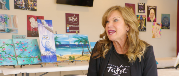 Painting with a Twist Franchise Owner Wins National Award  
