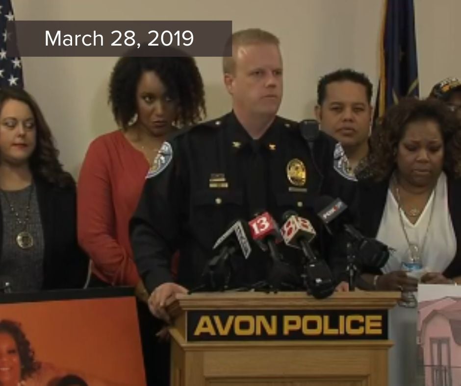 Roughly two weeks after Najah Ferrell was first reported missing, Avon police held a press conference releasing limited details.