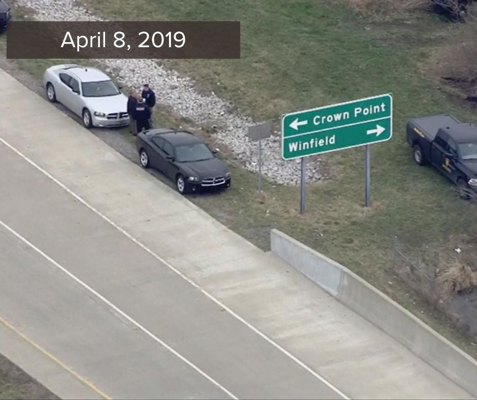A man fishing near I-65 and 109th Avenue in Crown Point called police after finding what appeared to be a human foot near the edge of a pond on April 8, 2019.