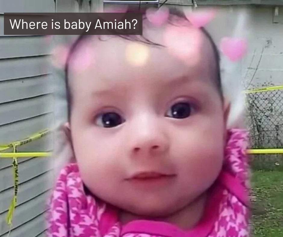 Amiah Robertson was just 8 months old when she went missing in Indianapolis.