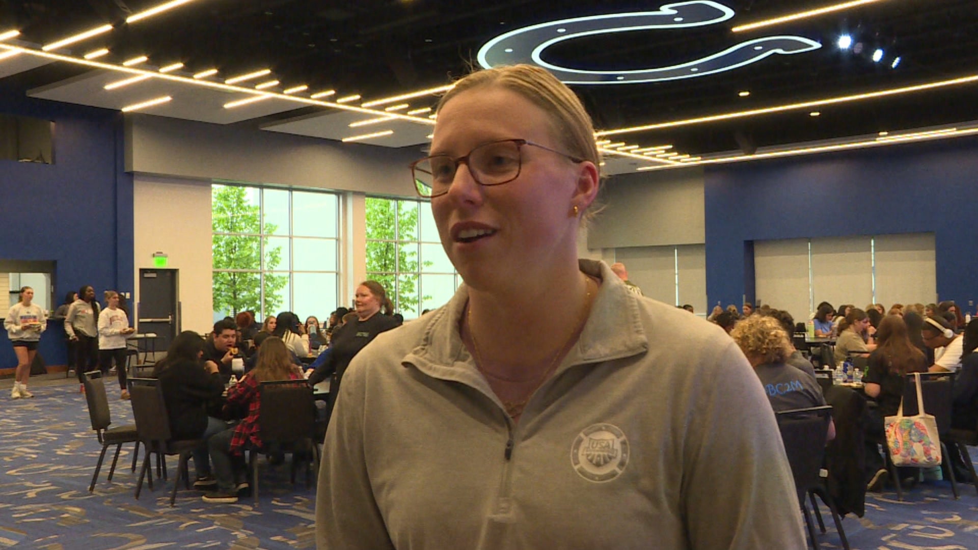 Olympian Lilly King, other athletes offer mental health advice to Indiana high schoolers
