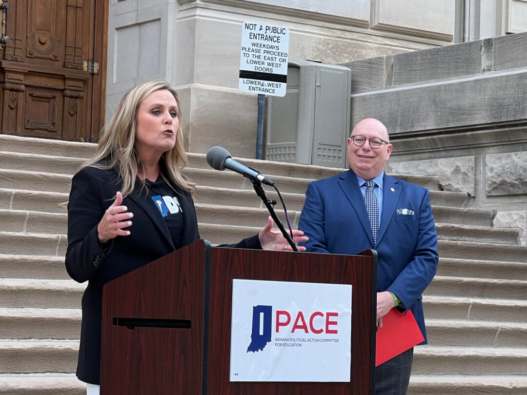 Democrat Jennifer McCormick gets teacher union endorsement in race for
Indiana governor