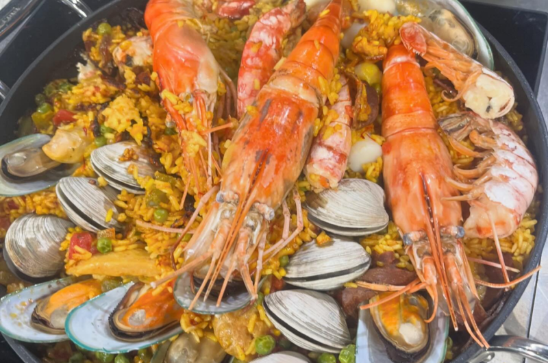 Caplinger's Fresh Catch Seafood Market's Seafood Paella