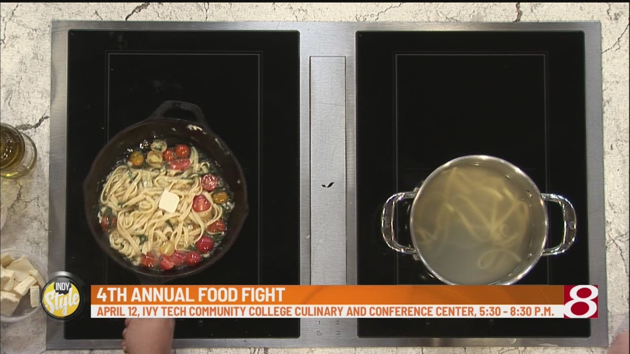 High School culinary students participate in Food Fight Fundraiser